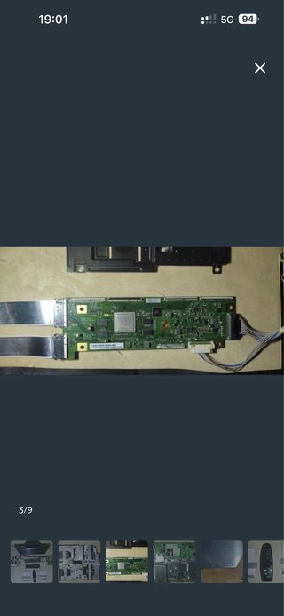 LG OLED55B9SLA Placas, Peana y Mando