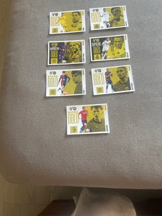Cromos Fútbol Extra Gold Supreme