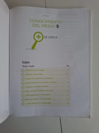 Conocimiento del Medio 5. De cerca