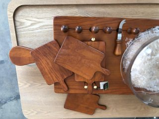 Tabla de madera para quesos