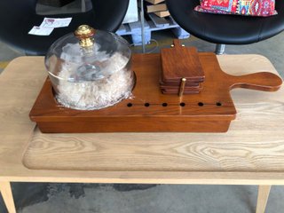 Tabla de madera para quesos