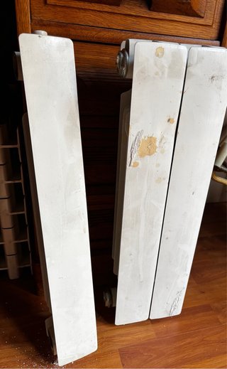 Radiadores de aluminio. 8 elementos.