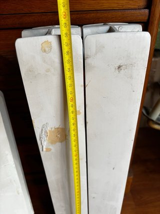 Radiadores de aluminio. 8 elementos.