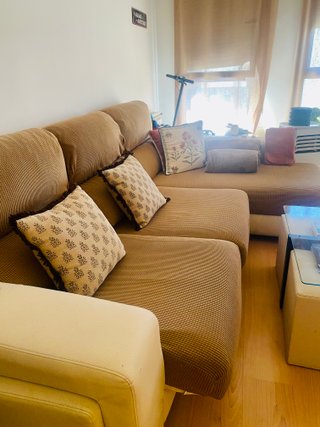 Sofá chaise longue 3 plazas