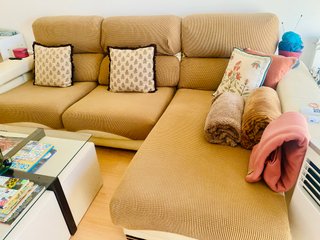 Sofá chaise longue 3 plazas