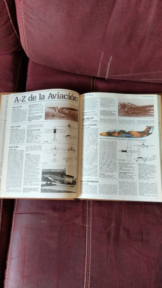 Libros sobre aviación.