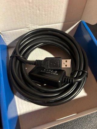 Cable Extensor USB 2.0 Activo 5m Aisens