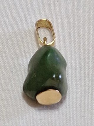 Colgante Jade Años 70 Oro