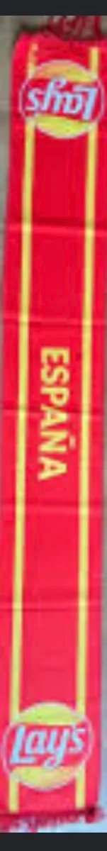 Bufanda Lay's Roja y Amarilla ESPAÑA