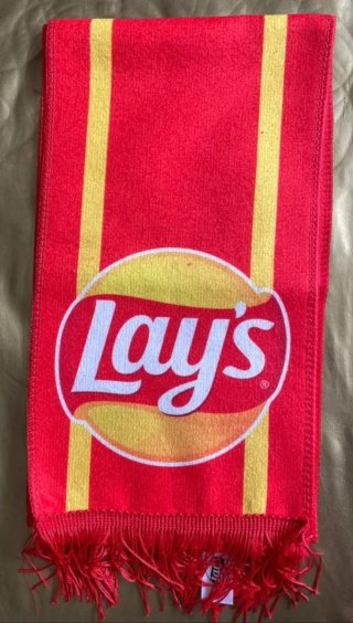 Bufanda Lay's Roja y Amarilla ESPAÑA