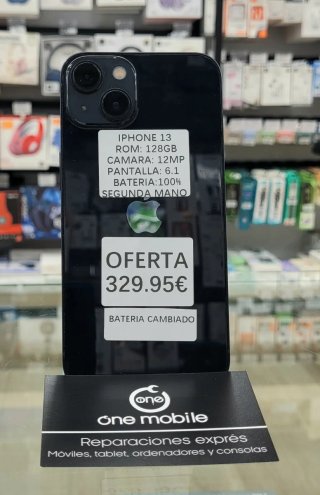 iPhone 13 128GB  Batería 100%