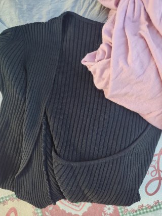 Lote 3 jerseys negro y rosa