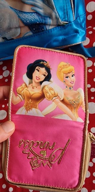 Mochila y monedero Princesas Disney