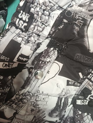 Abrigo Losan T10 Estampado Punk