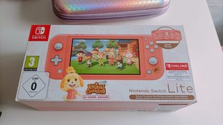 Nintendo Switch Lite Rosa Animal Crossing