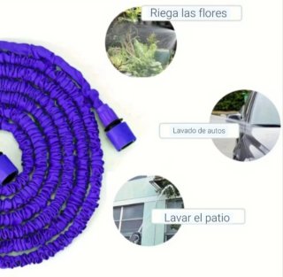 2 Mangueras Extensibles 20 Metros azul