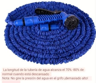 2 Mangueras Extensibles 20 Metros azul