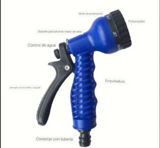 2 Mangueras Extensibles 20 Metros azul