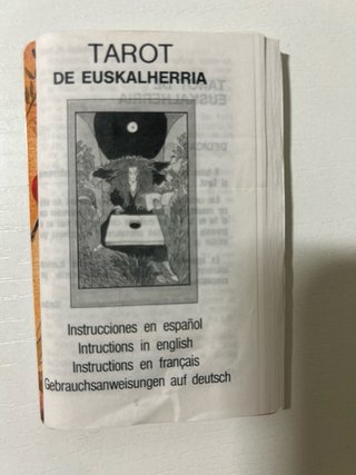 Tarot de Euskalherria (Maritxu Guler, 1991)