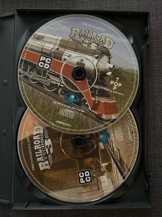 PC CD-ROM Railroad Tycoon 3