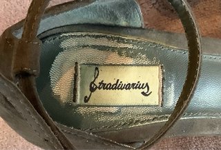 Zapatos Stradivarius Verdes Talla 39