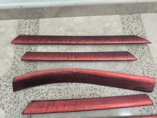 Molduras Interior BMW E46 Berlina Rojo