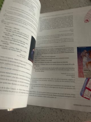Literatura universal 1, Bachillerato