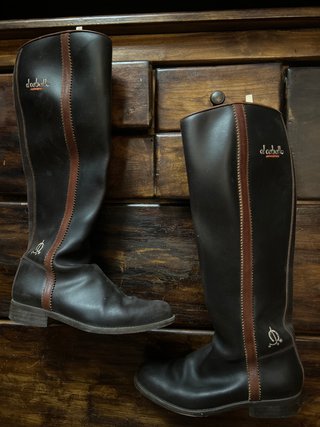 Botas altas El Caballo piel marrón
