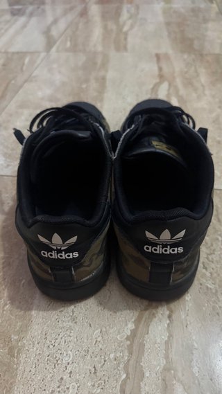 Adidas Superstar Camuflaje Negro Verde