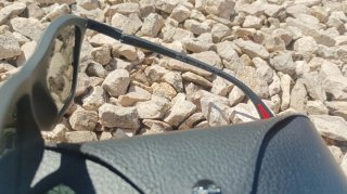 Gafas de Sol Ray-Ban Negras y Rojas