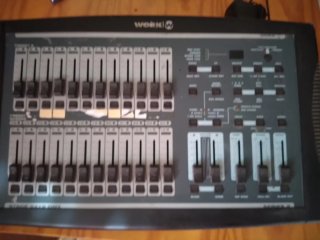 Mesa de luces DMX