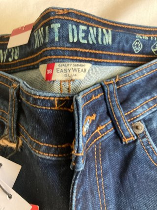 Pantalón Vaquero Corte Inglés Talla 38, Knit Denim
