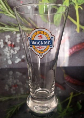 Juego 6 Vasos Cerveza Buckler Vintage, NUEVOS.