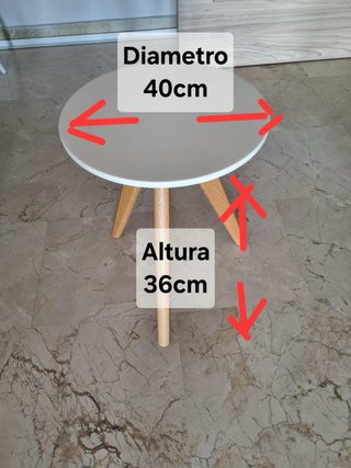 Conjunto 3 mesas centro