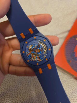 Orologio Audemars x Swatch Orenji Hachi