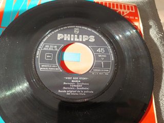 Vinilo West Side Story 45 RPM 1962 ESPAÑA