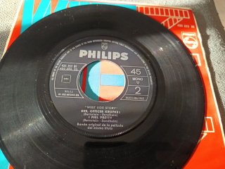 Vinilo West Side Story 45 RPM 1962 ESPAÑA
