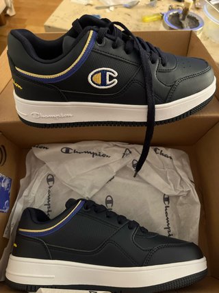 Zapatillas Champion Azul y Blanco