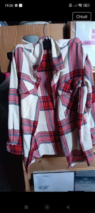 Camicia donna Froccella M a quadri