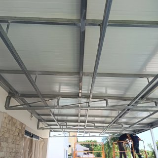 Estructuras metálicas para terraza o garaje