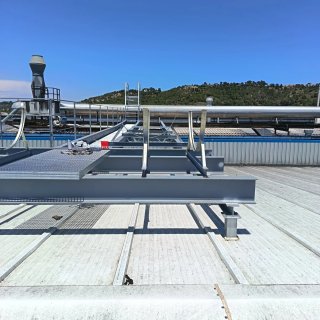 Estructuras metálicas para terraza o garaje