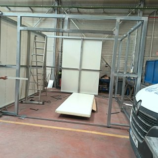 Estructuras metálicas para terraza o garaje
