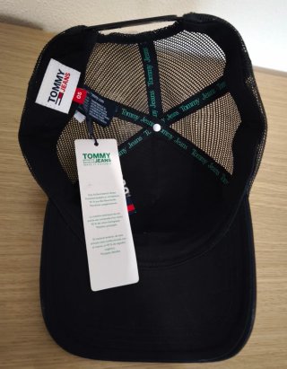Gorra Tommy Hilfiger Negra con Logo