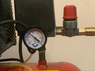 Compresor Shamal 50L Bien conservado y funcionando