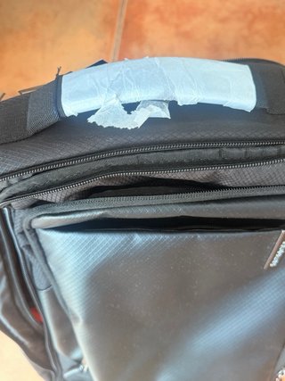 Mochila Samsonite Negra Nueva
