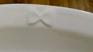 Piatto da portata ovale in porcellana