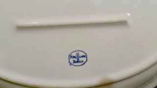 Piatto da portata ovale in porcellana
