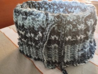 Gorro o cuello 2 en 1 hecho a mano