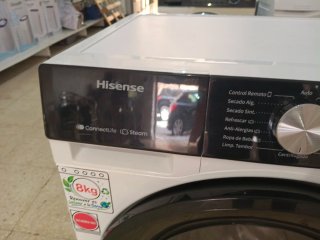 Lavadora Secadora Hisense 8/5kg Vapor