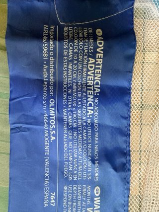 Protector de cama infantil OLMITOS